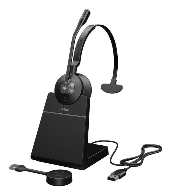 Jabra Engage 55 SE Mono - Cuffie con microfono - over ear - DECT - senza fili -…