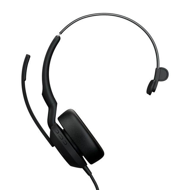 Jabra Evolve2 50 UC Mono - Cuffie con microfono - on-ear - Bluetooth - senza fi…