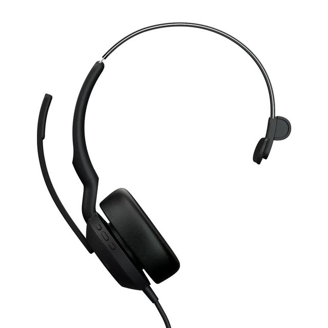 Jabra Evolve2 50, Cablato, 20 - 20000 Hz, Ufficio, 99 g, Auricolare, Nero