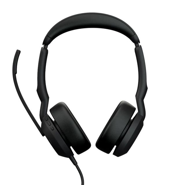 Jabra Evolve2 50, USB C/A, UC Stereo, w/o BT Bluetooth logo for consistency, bu…