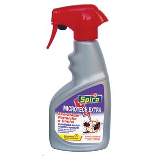 Insetticida per scarafaggi, formiche e cimici Microtech Extra Spira 400 ml 44689