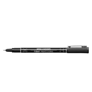 KOH-I-NOOR PROFESSIONAL Fiber - Penna a punta sottile - nero - inchiostro pigme…