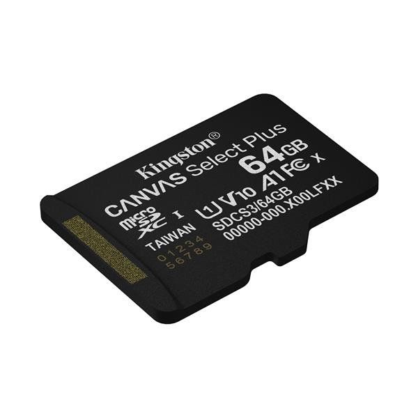 KINGSTON 512GB MICROSDXC SELECT PLUS 3 W/O A