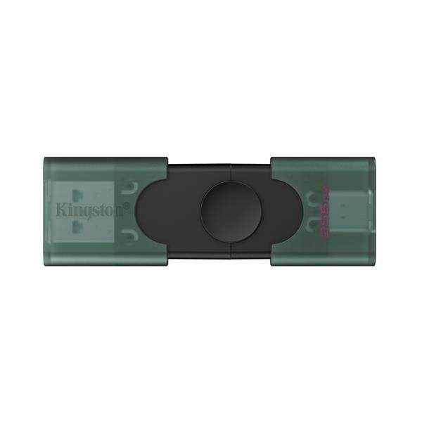 KINGSTON DATATRAVELER DUOG2 CHIAVETTA USB 256GB USB-A + USB-C 3.2 Gen 1 NERO VE…