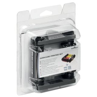 Kit di stampa per stampante Duracard ID 300 (nastro a colori + 100 tessere) - D…