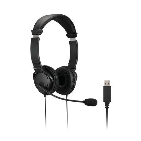 Kensington USB Hi-Fi Headphones - Cuffie con microfono - on-ear - cablato - USB