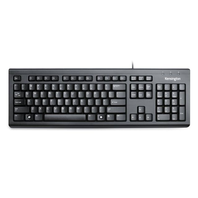 Kensington ValuKeyboard - Tastiera - USB - Regno Unito - nero