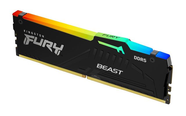 Kingston 32GB 5200MTs DDR5 CL40 DIMM FURY Beast RGB