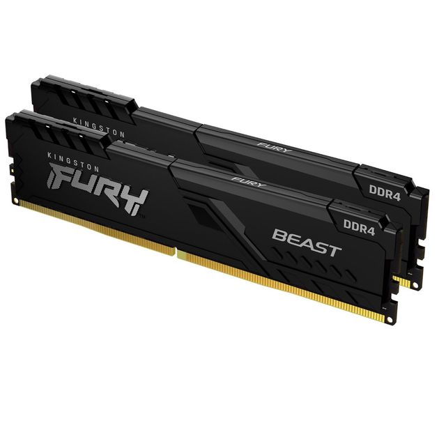 Kingston FURY Beast - DDR4 - kit - 64 GB: 2 x 32 GB - DIMM 288-PIN - 3200 MHz /…