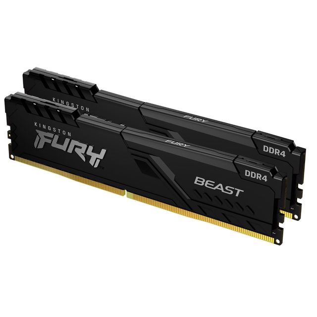 Kingston FURY Beast - DDR4 - kit - 64 GB: 2 x 32 GB - DIMM 288-PIN - 3600 MHz /…