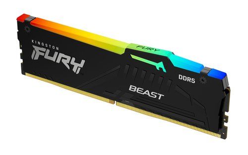 Kingston FURY Beast RGB - DDR5 - modulo - 16 GB - DIMM 288-PIN - 6000 MHz / PC5…