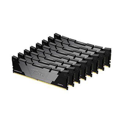 Kingston FURY Renegade - DDR4 - kit - 256 GB: 8 x 32 GB - DIMM 288-PIN - 3200 M…