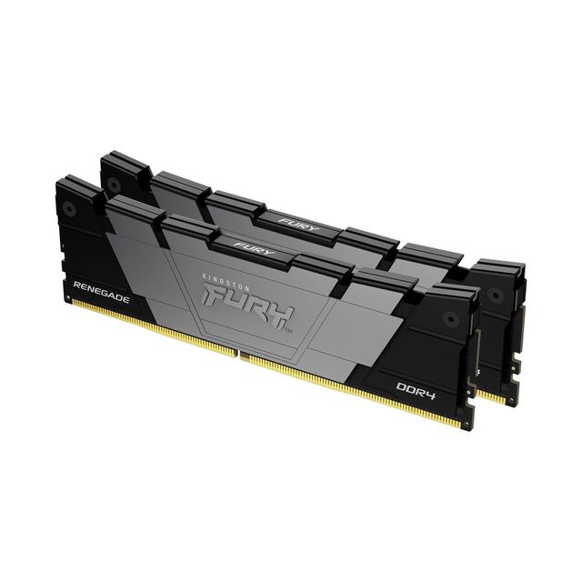 Kingston FURY Renegade - DDR4 - kit - 32 GB: 2 x 16 GB - DIMM 288-PIN - 4000 MH…