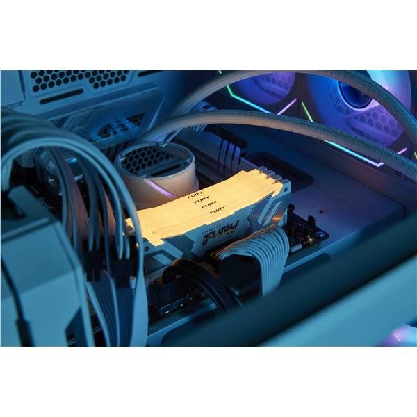 Kingston FURY Renegade RGB - DDR5 - kit - 32 GB: 2 x 16 GB - DIMM 288-PIN - 800…