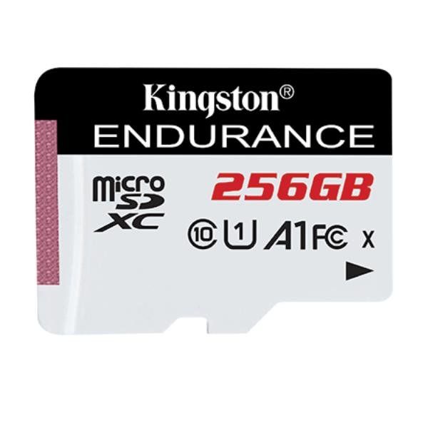 Kingston High Endurance - Scheda di memoria flash - 256 GB - A1 / UHS-I U1 / Cl…