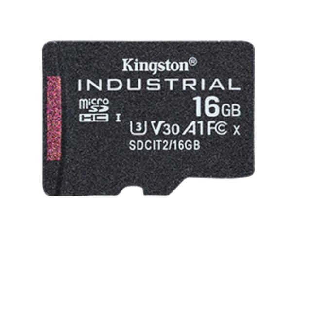 Kingston Industrial - Scheda di memoria flash - 16 GB - A1 / Video Class V30 / …