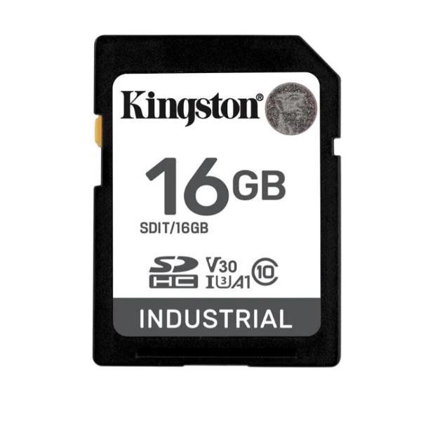 Kingston Industrial - Scheda di memoria flash - 16 GB - A1 / Video Class V30 / …