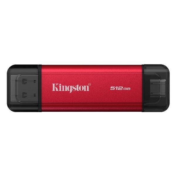 Kingston Technology 512GB Dual USB-A/C Portable SSD, Up to 1050MB/s USB 3.2 Gen…