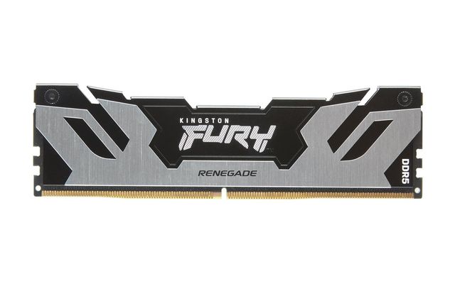 Kingston Technology FURY 24GB 8000MT/s DDR5 CL38 DIMM Renegade Silver, 24 GB, 1…
