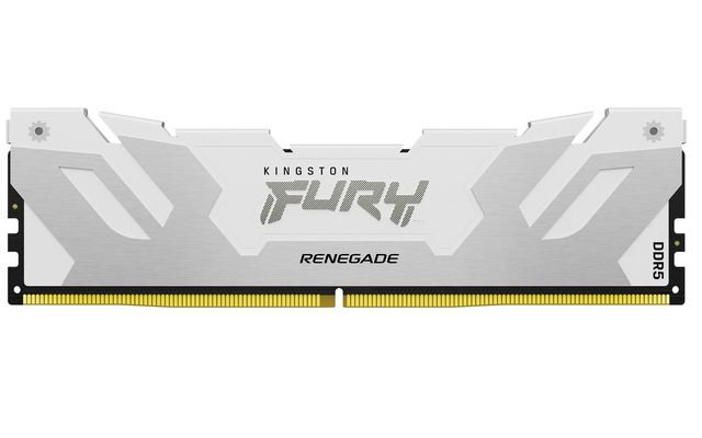 Kingston Technology FURY 24GB 8000MT/s DDR5 CL38 DIMM Renegade White, 24 GB, 1 …