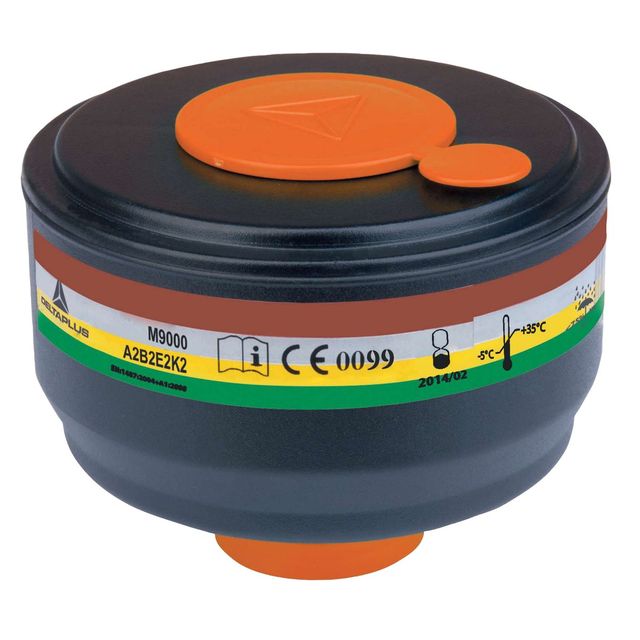 Kit 4 filtri tipo EN148-1 A2B2E2K2 per Maschera completa M9200/M9300