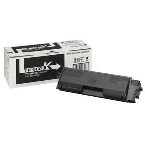 Kyocera TK 580K - Nero - originale - cartuccia toner - per ECOSYS P6021cdn, P60…