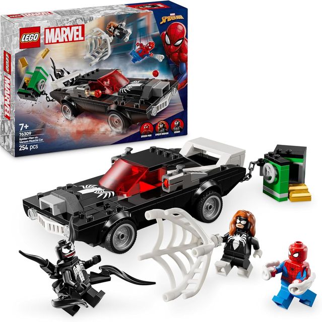 LEGO MARVEL - Spider-Man contro Muscle Car di Venom 76309