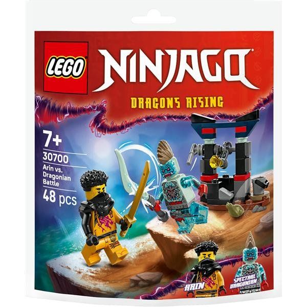 LEGO NINJAGO RECRUITMEN BAGS BATTAGLIA DI ARIN VS DRAGONIANO POZZO CON VERICELL…
