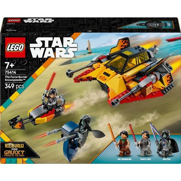 LEGO STAR WARS SNOWSPEEDER FORCE BURNER ASTRONAVE GIOCATTOLO DA COSTRUIRE CON M…