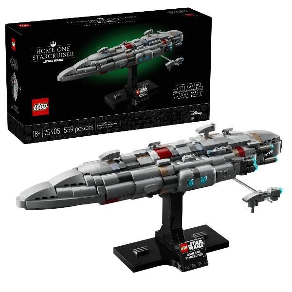 LEGO STAR WARS STARCRUISER HOME ONE MODELLINO DI ASTRONAVE DA COSTRUIRE CON FRE…