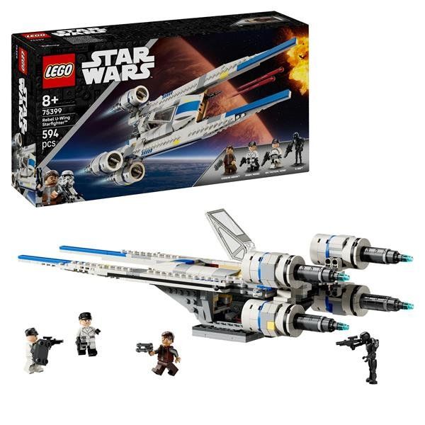 LEGO STAR WARS U WING STARFIGHTER RIBELLE ASTRONAVE DA COSTRUIRE CON FUNZIONE S…