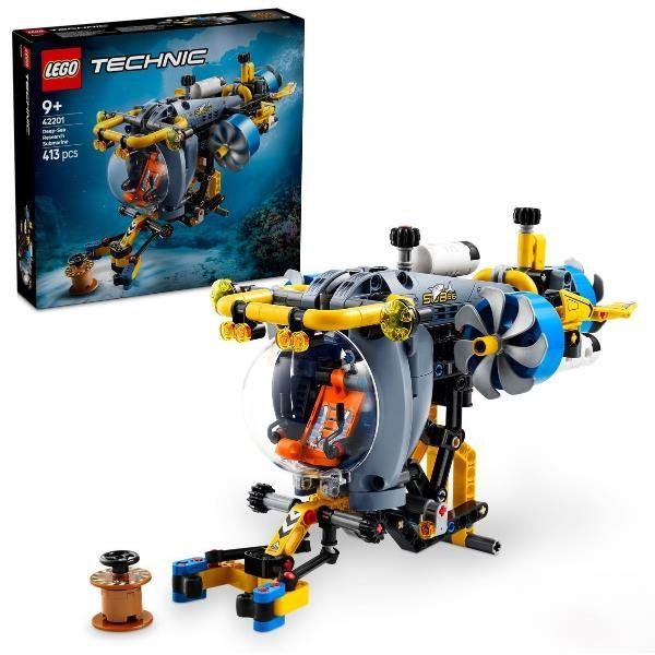 LEGO TECHNIC SOTTOMARINO PER ESPLORAZIONI ABISSALI DA COSTRUIRE CON ELICHE MOBI…