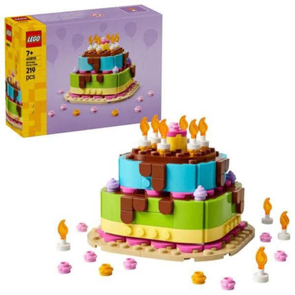 LEGO TORTA DELLA FESTA DI COMPLEANNO