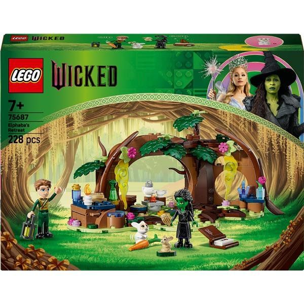 LEGO WICKED IL RIFUGIO DI ELPHABA DA COSTRUIRE CON 2 MINI BAMBOLINE 2 ANIMALI E…