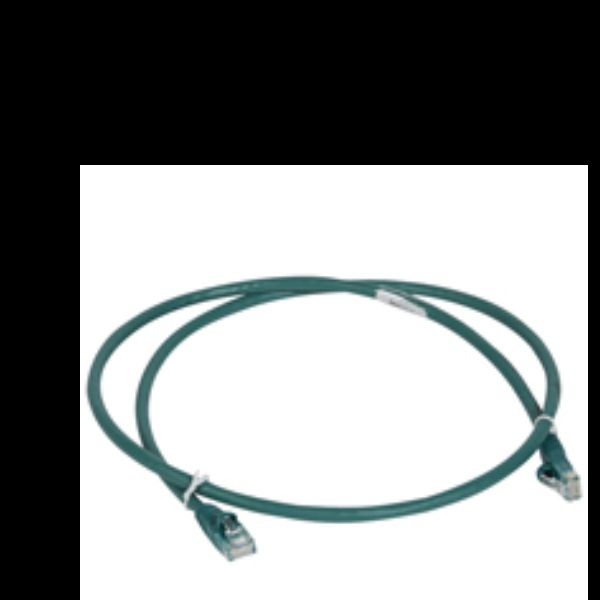 LEGRAND CAVO DI RETE PATCH U/UTP CAT.6 LSHF 1 MT VERDE