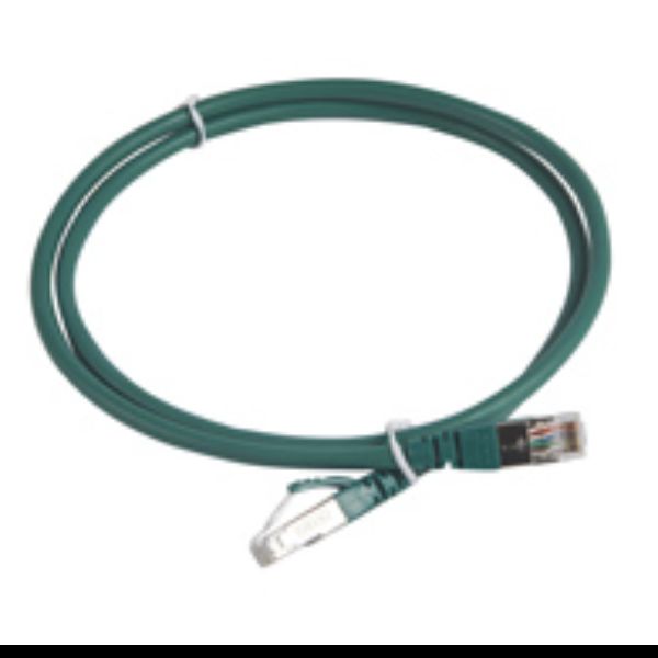 LEGRAND PATCH S/FTP CAT.6A LSHF VERDE 1M