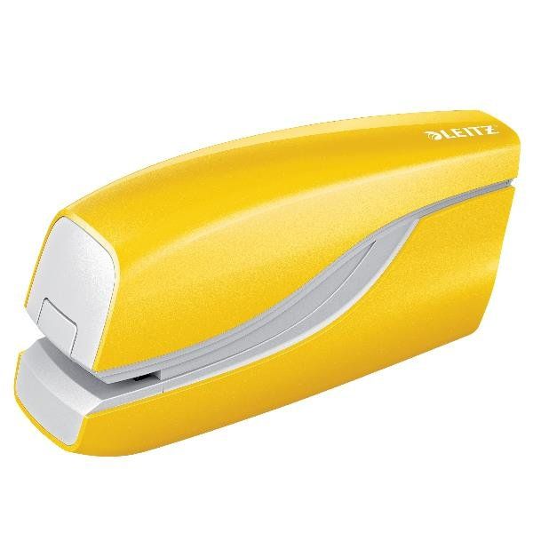 LEITZ CUCITRICE ELET. WOW GIALLO METAL