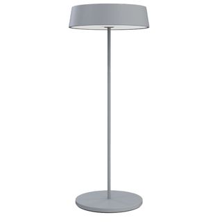 Lampada da tavolo 901 c/aggancio magnetico alluminio grigio Palmina