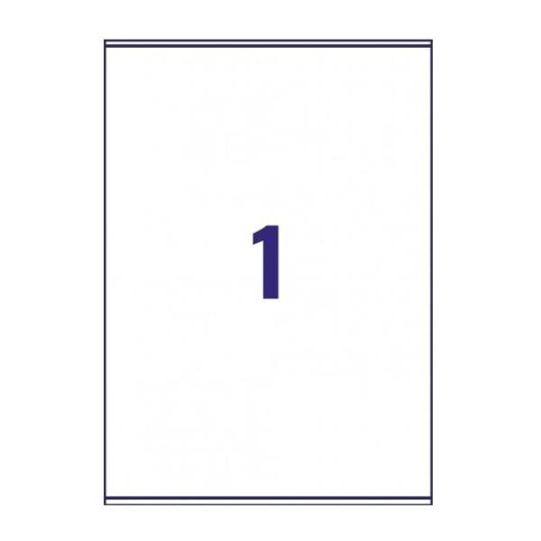 Avery - Bianco - 199.6 x 289.1 mm 15 etichette (15 foglio(i) x 1) etichette di …