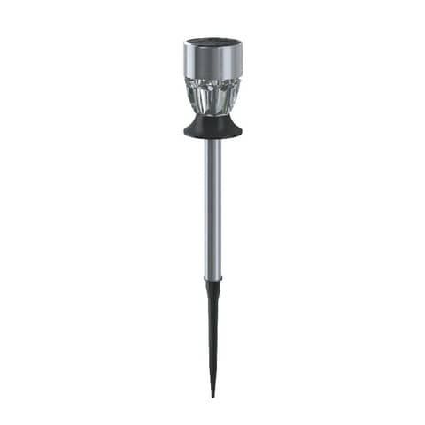 Lampioncino LED in acciaio con pannello solare e sensore crepuscolare Aigostar …