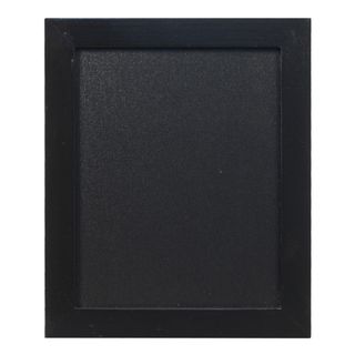 Lavagna Woody - cornice nera - 20 x 24 cm - Securit