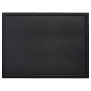 Lavagna Woody - cornice nera - 60 x 80 cm - Securit