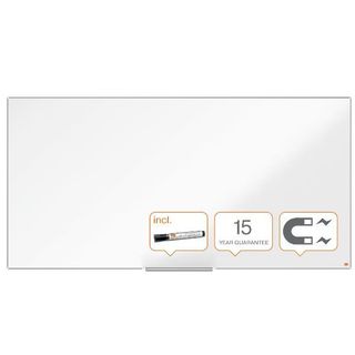 Lavagna bianca magnetica Classic - 90x180 cm - bianco - Nobo