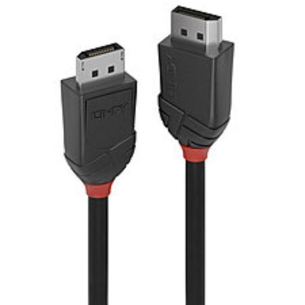LINDY CAVO DISPLAYPORT 1.2 BLACK , 0.5M