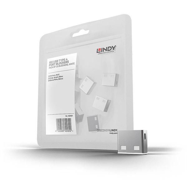 LINDY SERRATURE ADDIZIONALI USB A GRIGIO