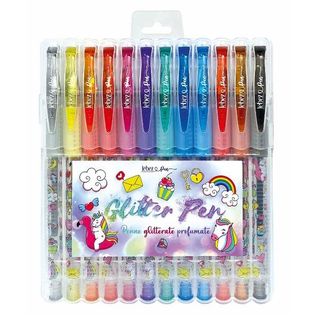 Lebez Fantasy - Penna a sfera - colori assortiti - inchiostro gel (pacchetto di…