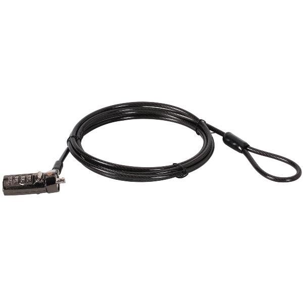 LUCCHETTO DI SICUREZZA PER LAPTOP CONCEPTRONIC CUSTODIO01BN IN ACCIAIO-Nano Sec…