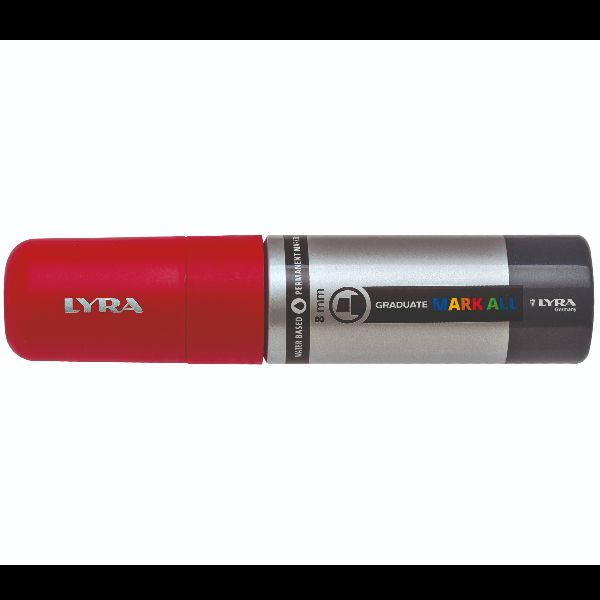 LYRA CF4 MARK ALL 8 MM ROSSO