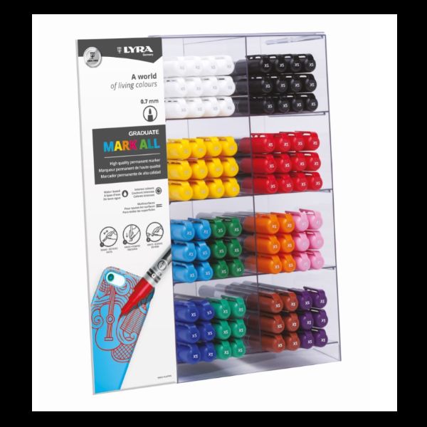 LYRA ESP192PZ MARK ALL 0 7 MM ASSORTITI