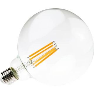Lampadina LED a filamento globo 12W G125 E27 1521 lumen luce fredda MKC 6000K 4…
